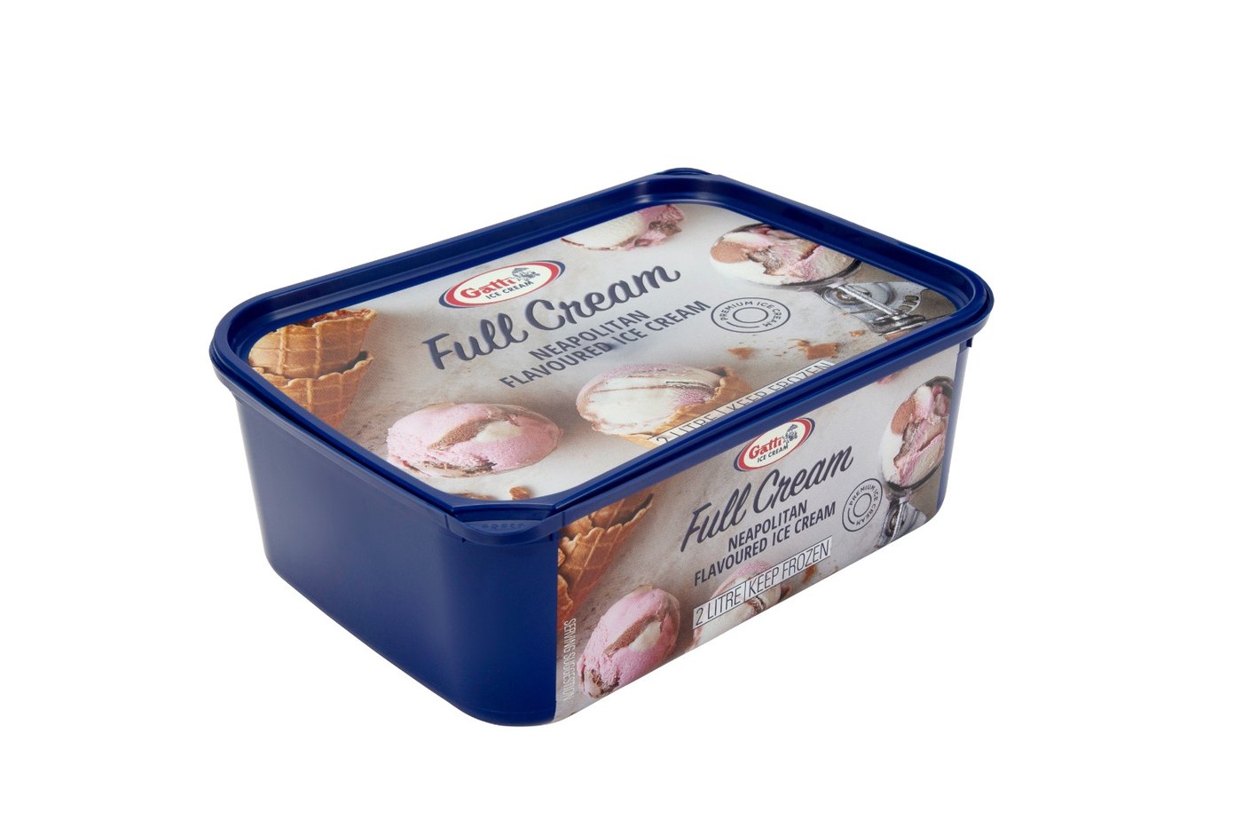Full Cream Neapolitan 2L