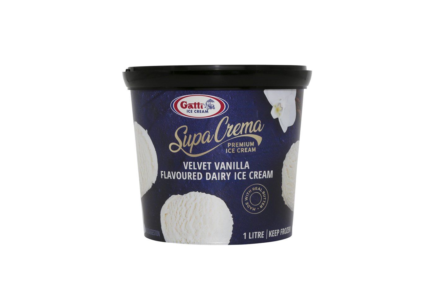 SupaCrema Velvet Vanilla 1L