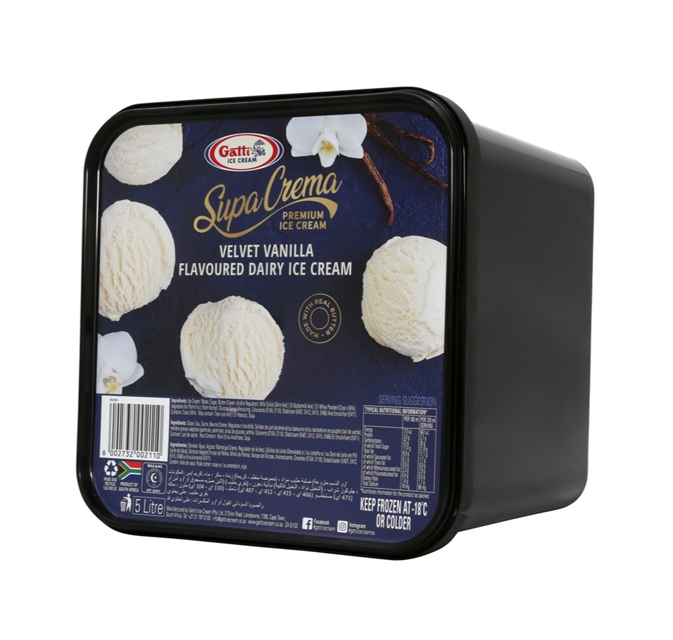 SupaCrema Velvet Vanilla 5L